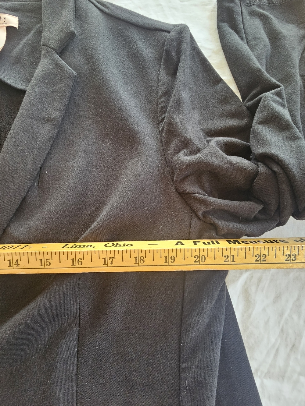 Philosophy Black Single-Button Blazer Size XXL - Picture 5 of 6